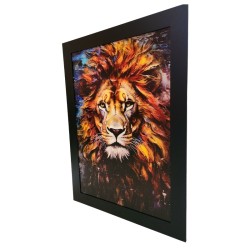 Quadro decorativo Leão